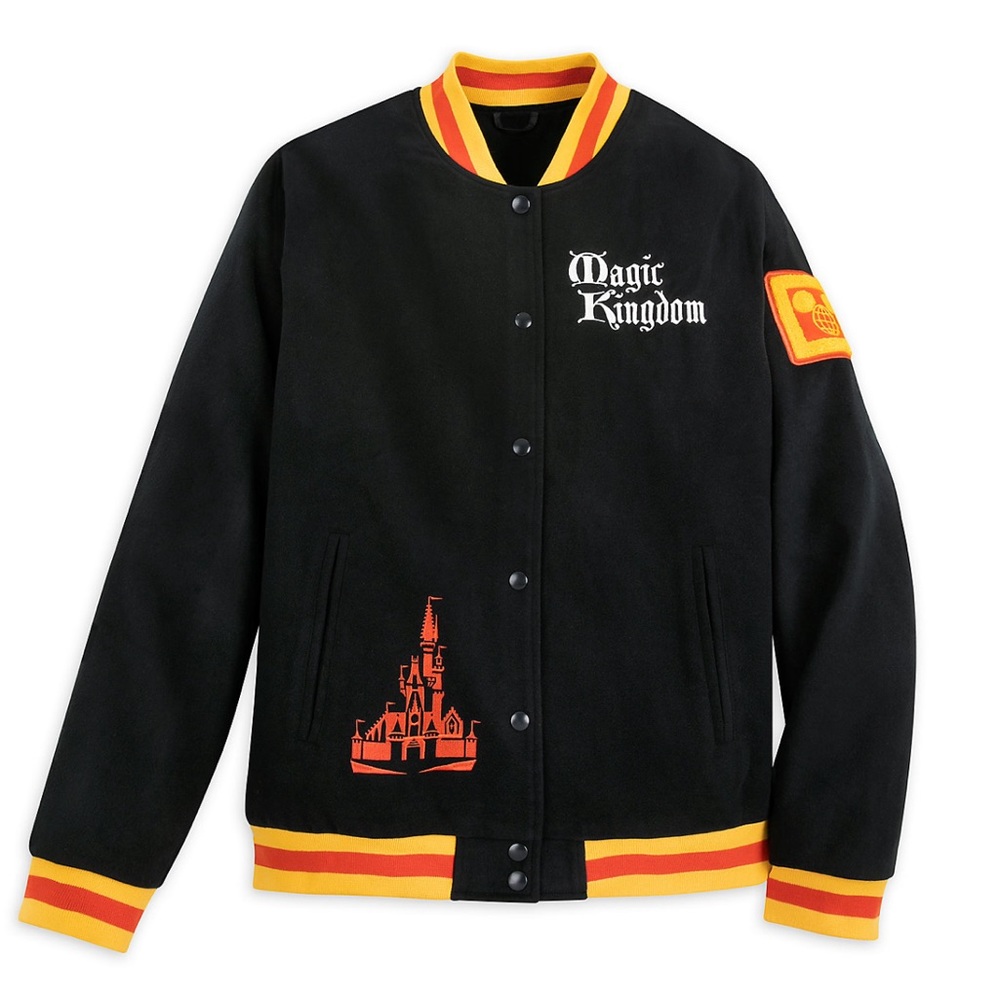 Mickey Mouse and Friends Magic Kingdom Varsity Jacket for Adults